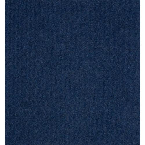 Teppichboden Bodenbelaug Meterware Auslegware Nadelfilz Rips 200 x 500 cm Blau - Blau