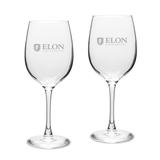 Elon Phoenix 16oz. 2-Piece Traditional White Wine Glass Set