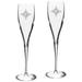 Furman Paladins 6 oz. 2-Piece Luigi Bormioli Toasting Glass Set