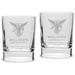 Ball State Cardinals 11.75 oz. 2-Piece Square Double Old Fashion Glass Set