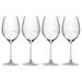 Majestic Gifts Inc.Glass Wine Goblets-W/ Swarovski Diamonds-16oz-Set/4 - 3.75"