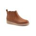 Women's Wildwood Chelsea Boot by SoftWalk in Luggage (Size 9 M)