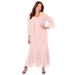 Plus Size Women's Masquerade Beaded Dress Set by Catherines in Rose (Size 20 W)