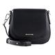 Mandarina Duck Damen Luna Schultertasche, Schwarz, 22x20x7 (L x H W) EU