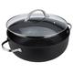 Prestige Scratch Guard Non Stick Casserole Dishes with Lids Ovenproof 28cm - Induction Suitable Casserole Dish 5.7L, Dishwasher Safe, Scratch Resistant Cookware