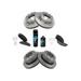 2009-2010 Dodge Ram 2500 Front and Rear Brake Pad and Rotor Kit - TRQ