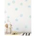 The Holiday Aisle® Frozen Winter Snowflakes Peel & Stick Wall Decal Canvas/Fabric in Blue | 7 H x 6 W in | Wayfair B9EE30A6150F4F68BFCDF369738F162A