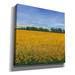 Rosalind Wheeler 'Field Of Sunflowers II' By Tim O'toole, Canvas Wall Art, 37"X37" Canvas, in Blue/Green/Yellow | 12 H x 12 W x 0.75 D in | Wayfair