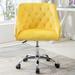 Modern Velvet Swivel Shell Chair for Living Room/ Modern Leisure office Chair,Adjustable Lift Height