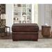 Hydeline Brookfield Top Grain Leather Ottoman