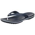 Crocs Crocband Flip-Sandalen – Unisex Flip-Sandalen für Erwachsene – Wasserdichte, schnell trocknende Flip-Flops – Navy – Größe 46-47