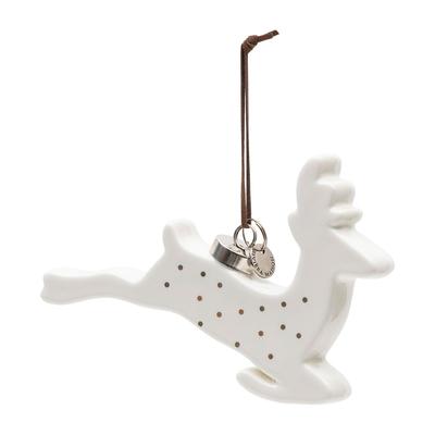 RM Sale - Happy Deer Ornament Dekoration Silber