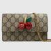 Gucci Bags | Gucci Supreme Gg Monogram Cherry Chain Bag | Color: Red/Tan | Size: Os