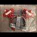 Disney Accessories | New Minnie Mouse Holiday Cookie Ear Headband | Color: Red/White | Size: Os