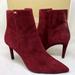 Michael Kors Shoes | Michael Kors Dorothy Flex Botties Maroon Suede. | Color: Brown/Purple | Size: 6.5