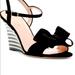 Kate Spade Shoes | Kate Spade, Stylish Chic Wedge Sandal | Color: Black | Size: 6