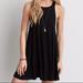 American Eagle Outfitters Dresses | American Eagle Soft & Sexy Black Lace Up Mini Dress | Color: Black | Size: S