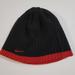 Nike Accessories | Child Nike Knit Beanie, Cap Size Youth, Black Gym Red | Color: Black/Red | Size: Small