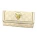 Gucci Bags | Gucci Wallet Purse Long Wallet Guccissima Beige Gold Woman Authentic Used Y3605 | Color: Cream | Size: Size Length Width: About 18.5 Cm