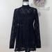 Jessica Simpson Tops | Black Maternity Lace Blouse | Color: Black | Size: S