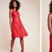 Anthropologie Dresses | Anthropologie Nwt Georgia Mini Dress Size 4. | Color: Red | Size: 4