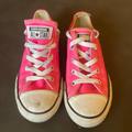 Converse Shoes | Chuck Taylor Converse Hot Pink Low Top Shoes | Color: Pink | Size: 2g