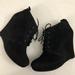 Jessica Simpson Shoes | Jessica Simpson Sz 10 Black Suede Booties | Color: Black | Size: 10