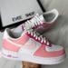 Nike Shoes | Custom Nike Air Force 1 | Color: Pink/White | Size: Various