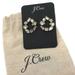 J. Crew Jewelry | J Crew Cluster Crystal Gold Tone Statement Earrings Nwt | Color: Gold | Size: Os