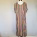 Lularoe Dresses | Lularoe High Low Dress Size Xl | Color: Tan/Gray | Size: Xl