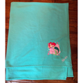 Disney Bedding | Disney Ariel The Little Mermaid Fleece Blanket With The Name Alexis | Color: Blue/Green | Size: Os