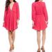 Free People Dresses | Free People Go Lightly Hot Pink Mini Dress | Color: Pink | Size: Xs