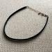 Urban Outfitters Jewelry | Black Velvet Choker, Adjustable | Color: Black | Size: Os