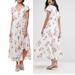 Free People Dresses | Free People All I Got Floral Maxi Dress In Ivory | Color: White | Size: 6