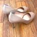 Jessica Simpson Shoes | Jessica Simpson Nude Peep Toe Heel Size 7 | Color: Tan | Size: 7