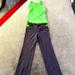 Nike Pants & Jumpsuits | Almost New Lime Green & Gray Nike Pro Combat Workout Set Top Sz S Bottom Sz Xs | Color: Gray/Green | Size: S