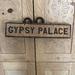 Brandy Melville Wall Decor | Brandy Melville Gypsy Palace Sign | Color: Brown | Size: Os
