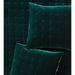 Anthropologie Bedding | Anthropologie Velvet Emery Euro Sham - Holly Green | Color: Green | Size: Euro