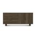 Copeland Furniture Iso 66" Wide 3 Drawer Oak Wood Sideboard Wood in Brown | 28.875 H x 66.125 W x 18 D in | Wayfair 6-ISO-52-77