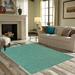 Blue/Green 72 x 48 x 0.4 in Area Rug - Eider & Ivory™ kids Favourite Area Rugs Teal Polyester | 72 H x 48 W x 0.4 D in | Wayfair