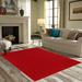 Red 40 x 20 x 0.4 in Area Rug - Latitude Run® Ambiant Galaxy Way Solid Color Area Rugs Metal | 40 H x 20 W x 0.4 D in | Wayfair