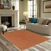 Brown 72 x 24 x 0.4 in Area Rug - Eider & Ivory™ kids Favourite Area Rugs Rust Polyester | 72 H x 24 W x 0.4 D in | Wayfair