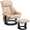 HOMCOM Relaxliege mit Liegefunktion Massagesessel Fernsehsessel Liegesessel Ergonomischer Stuhl