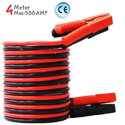 2x4m Starthilfekabel 12/24V 500 Amp Überbrückungskabel Starterkabel kfz Batterie