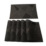 Set of 4 Non Slip Insulation Mats for Kitchen Dining Table 18" x 12"