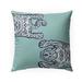 TIBETAN TIGER Indoor|Outdoor Pillow By Kavka Designs