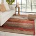 Brown/Red 60 x 0.67 in Area Rug - Trent Austin Design® Marasco Abstract Handmade Tufted Red/Brown/ Area Rug Viscose/Wool | 60 W x 0.67 D in | Wayfair