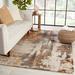 108 x 0.67 in Area Rug - Trent Austin Design® Marasco Abstract Handmade Tufted Gray/Taupe/Ivory Area Rug Viscose/Wool | 108 W x 0.67 D in | Wayfair