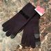 Kate Spade Accessories | New Kate Spade Tech-Friendly Bow Gloves (Black) | Color: Black | Size: Os