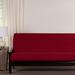 Siscovers Merino Box Cushion Futon Slipcover in Brown/Red | 6 H x 75 W x 54 D in | Wayfair MECH-CFLZ